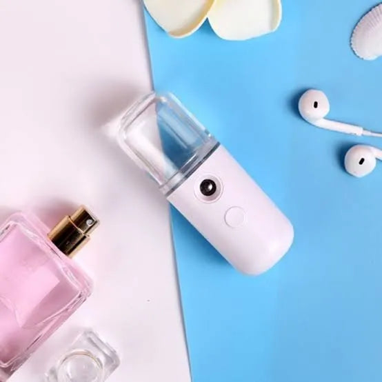 Mini Nano Facial Mist Sprayer – Portable Rechargeable Moisturizer