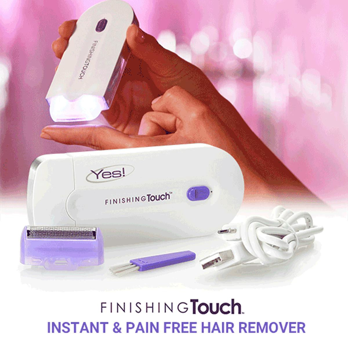 Rechargeable Finishing Touch Hair Remover