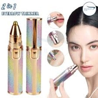 2-in-1 Eyebrow Trimmer & Facial Hair Remover
