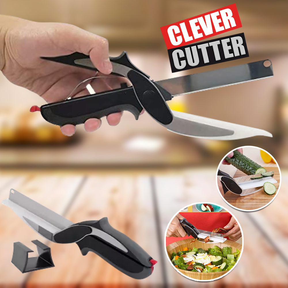 2-in-1 Clever Cutter Kitchen Scissors