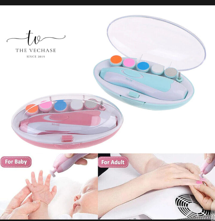 6-in-1 Electric Baby Nail Trimmer Set