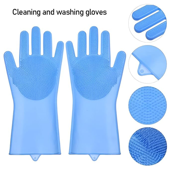 Silicone Cleaning Gloves