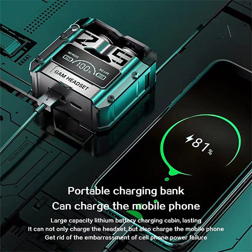 M25 Wireless Gaming Earbuds Bluetooth 5.0