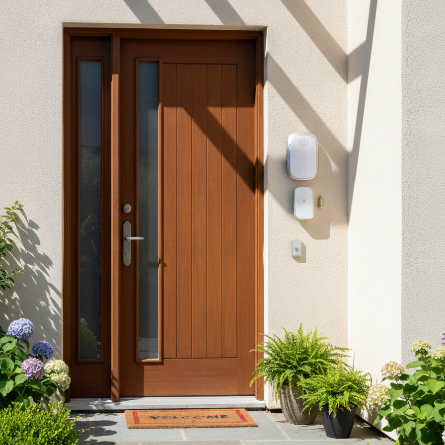 Luckarm Wireless Digital Doorbell – Easy Installation & Clear Sound