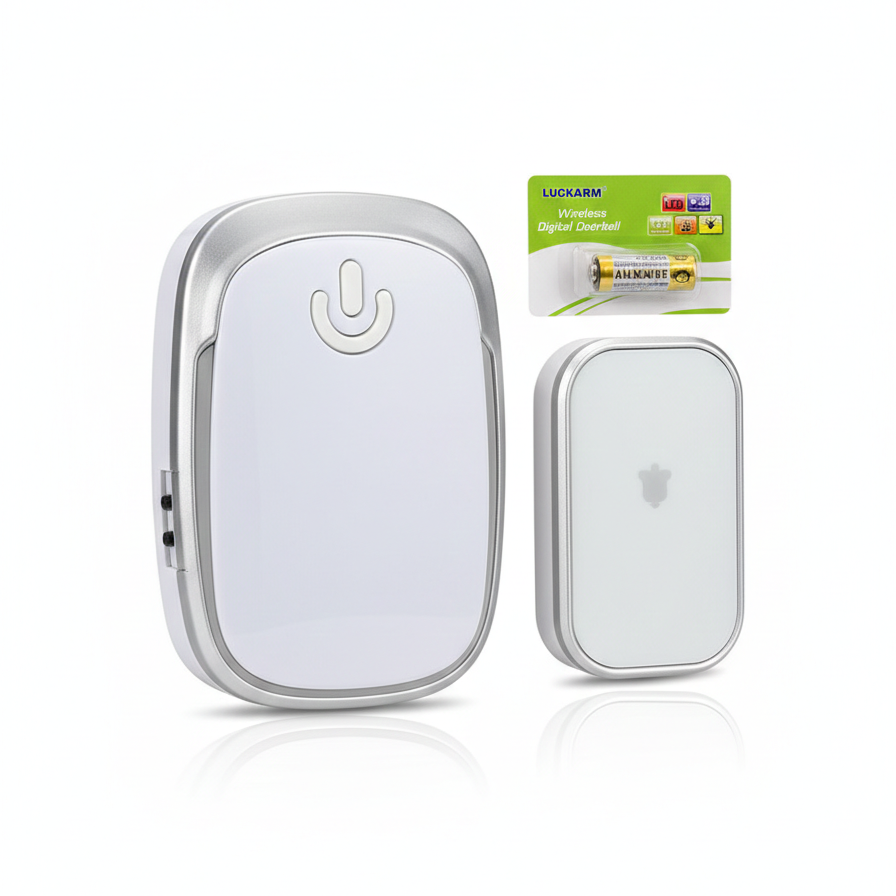 Luckarm Wireless Digital Doorbell – Easy Installation & Clear Sound