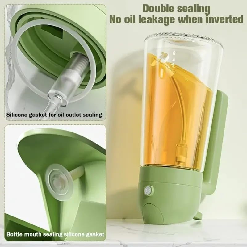 2-in-1 Oil Spray Bottle 500ml – Spray & Pour