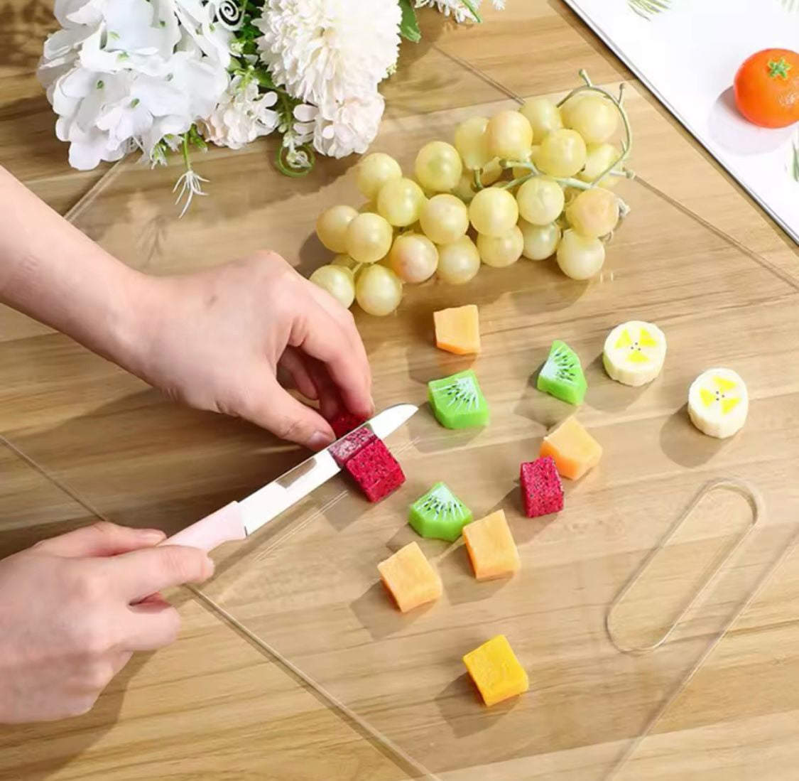 Premium Acrylic Transparent Cutting Board