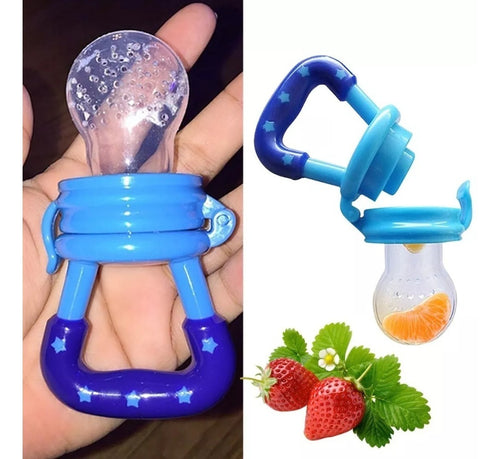 2-in-1 Baby Food Feeder Pacifier Spoon