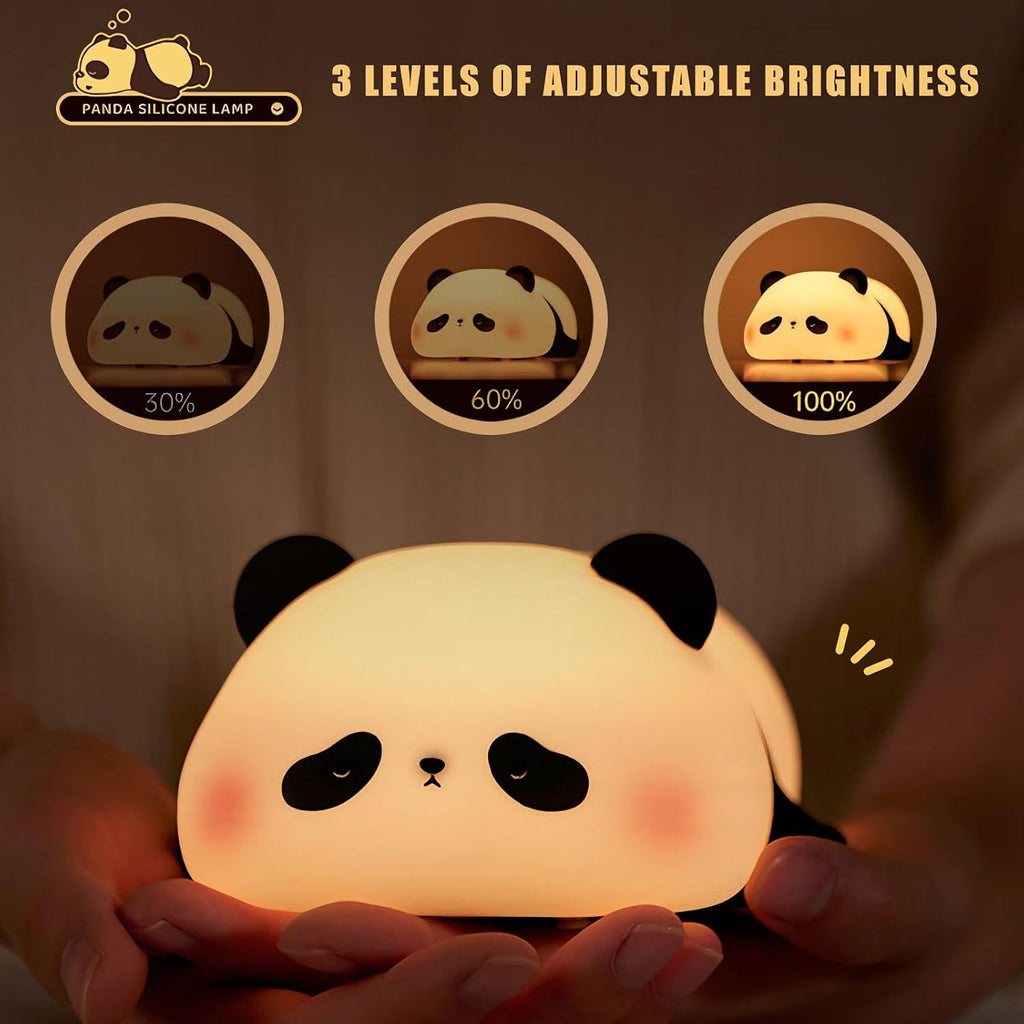 Cute Panda Silicone LED Night Light
