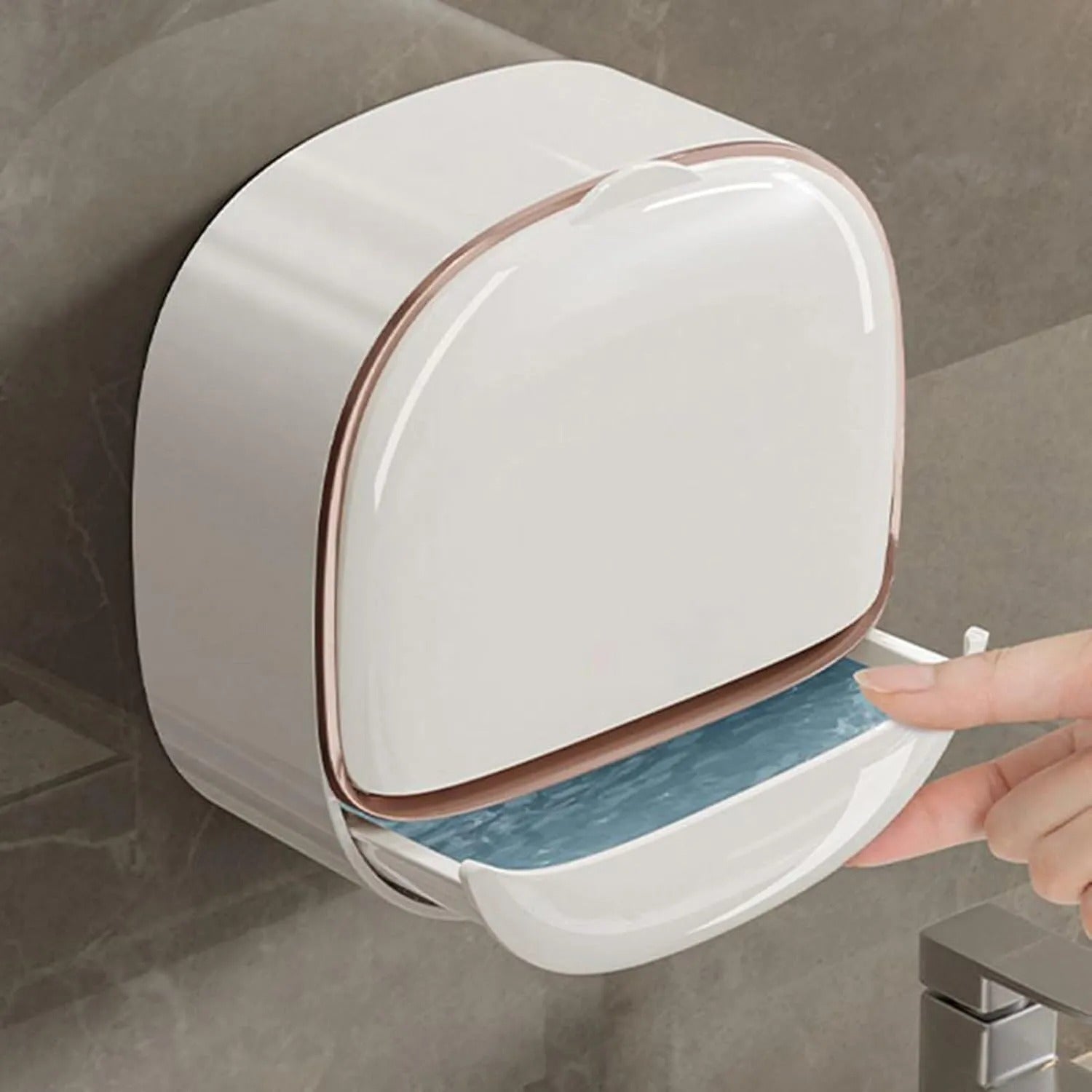 Wall Mounted Soap Holder Box