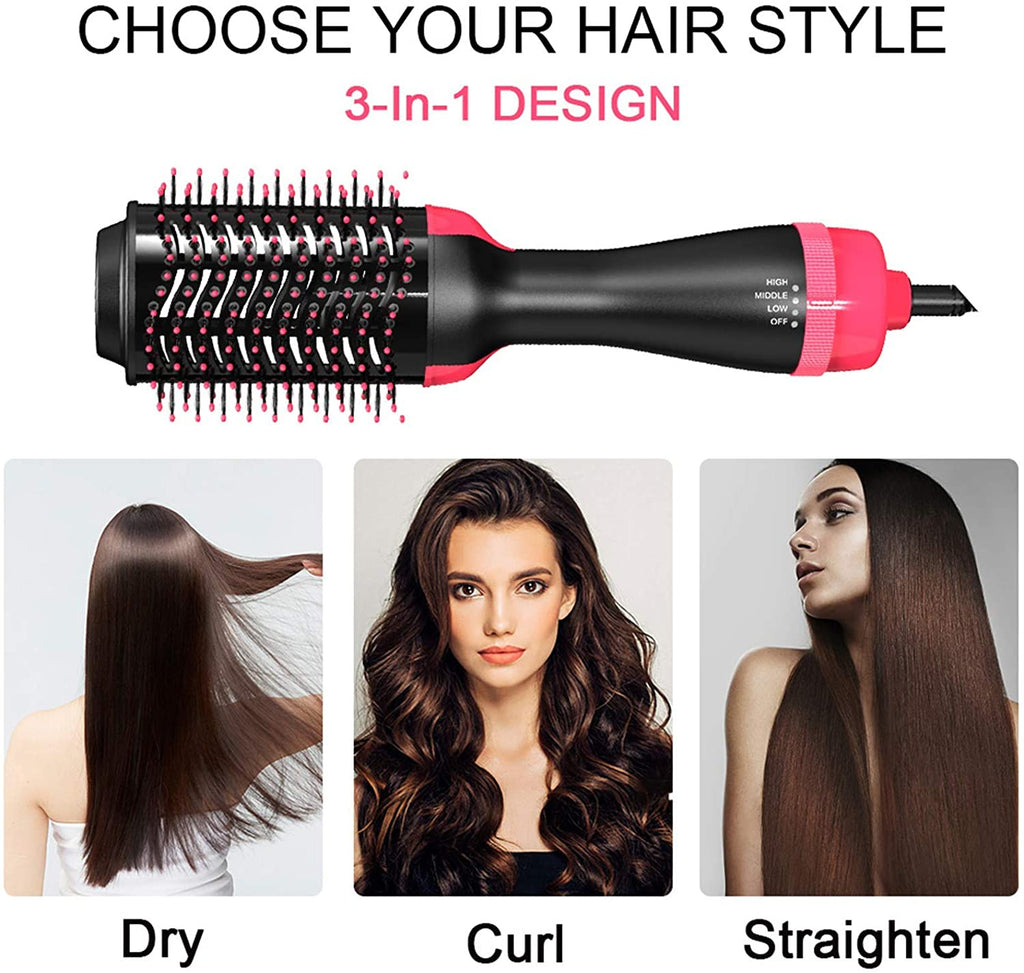 One Step Hot Air Brush – Hair Dryer & Styler