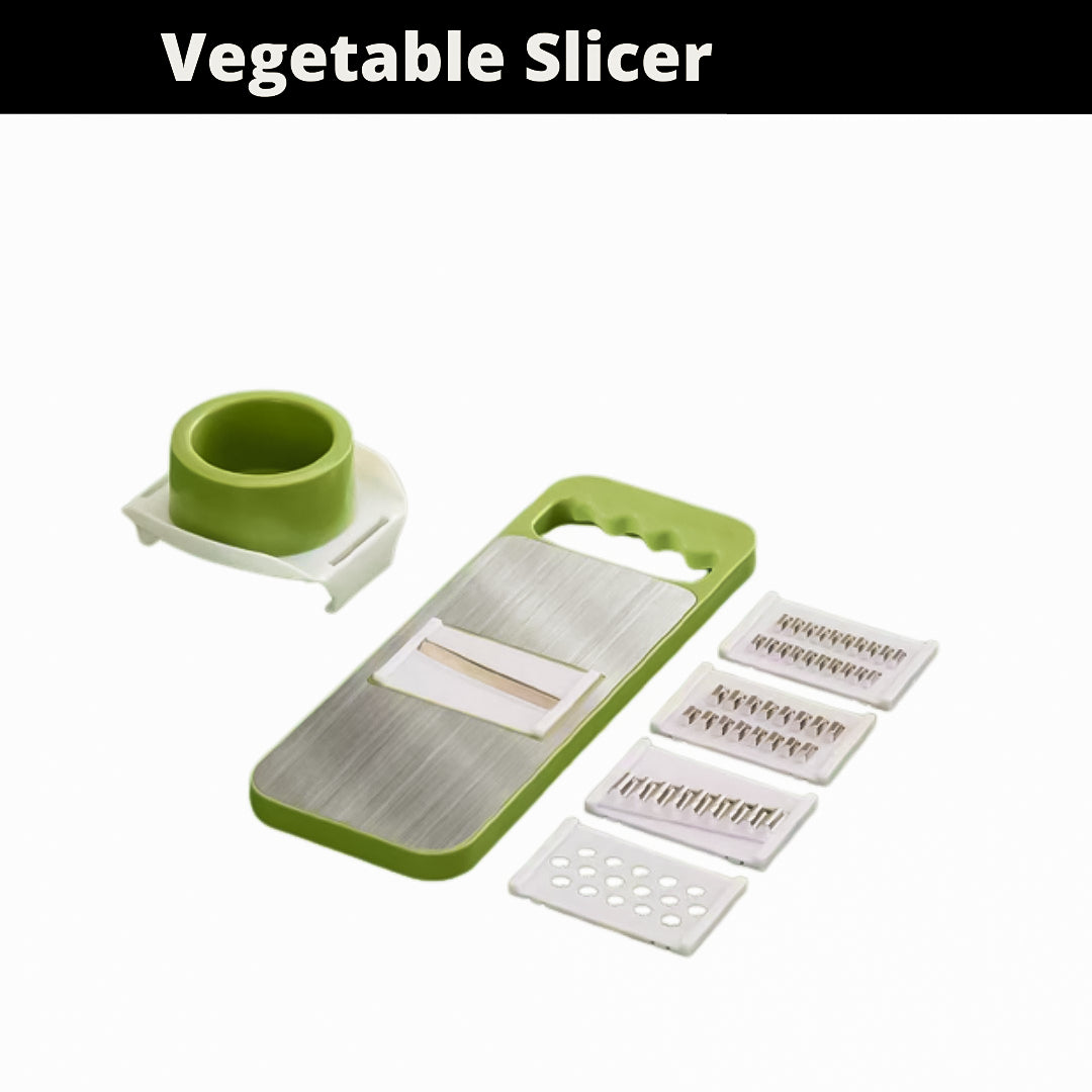 5-in-1 Stainless Steel Vegetable Slicer