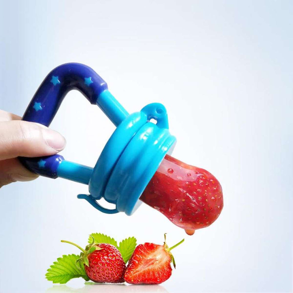 2-in-1 Baby Food Feeder Pacifier Spoon