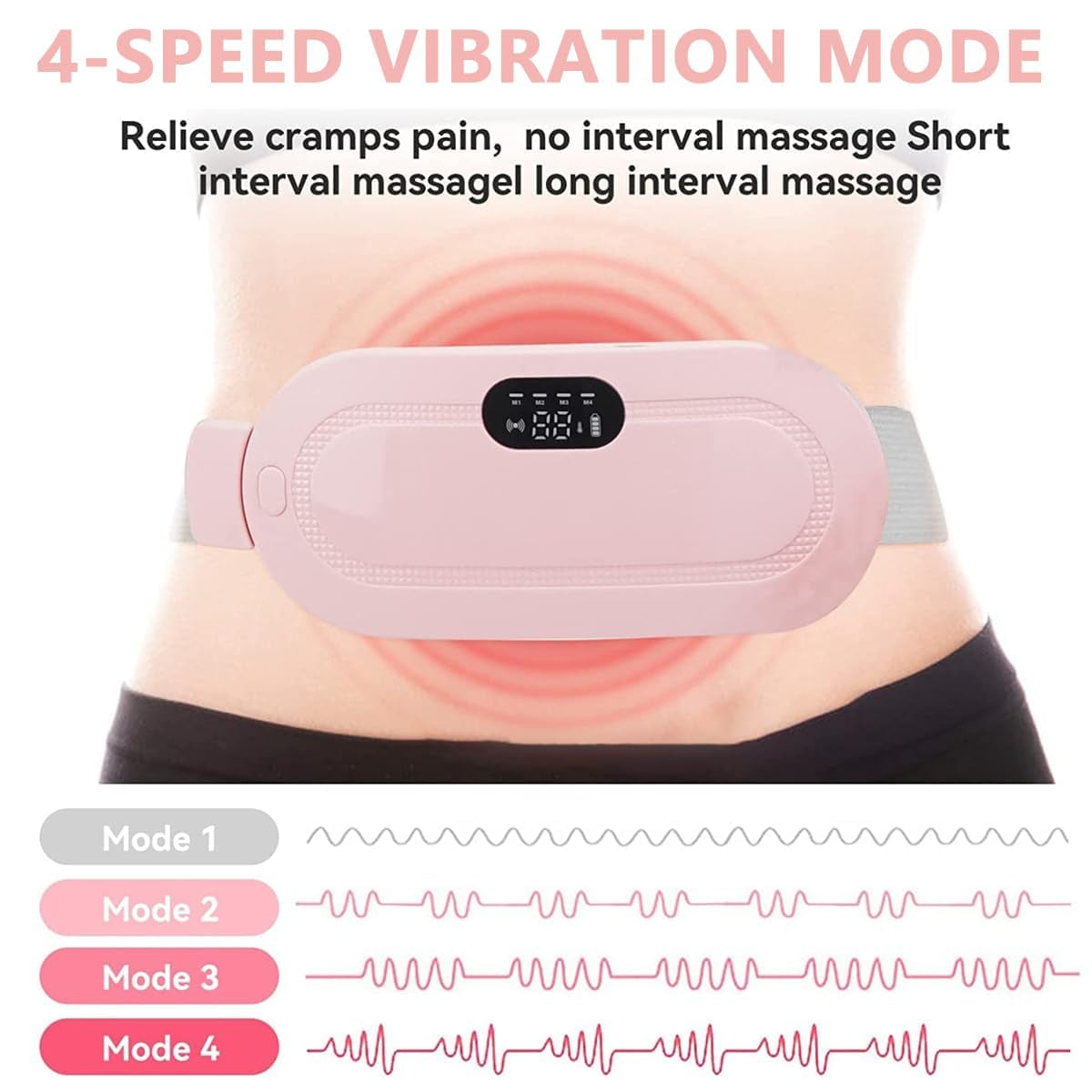 Portable Menstrual Heating Belt & Massager