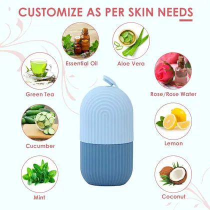 Silicone Ice Face Roller Massager