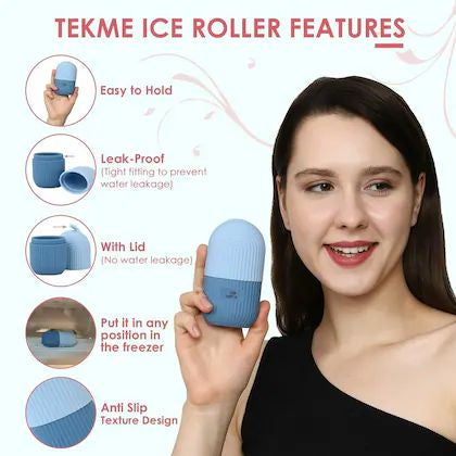 Silicone Ice Face Roller Massager