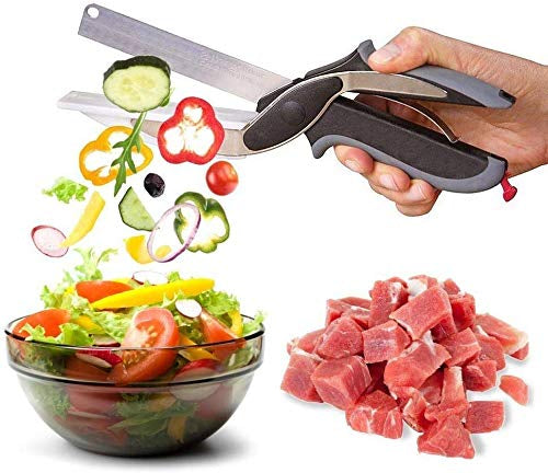2-in-1 Clever Cutter Kitchen Scissors