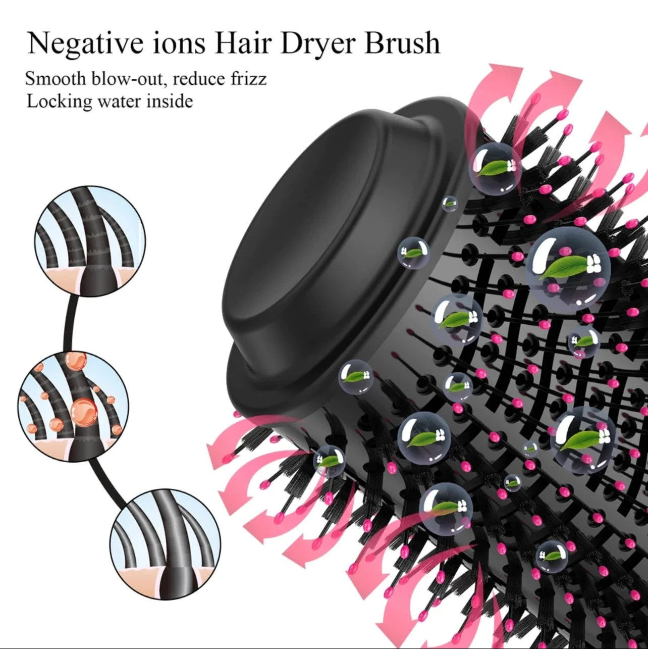 One Step Hot Air Brush – Hair Dryer & Styler