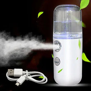 Mini Nano Facial Mist Sprayer – Portable Rechargeable Moisturizer