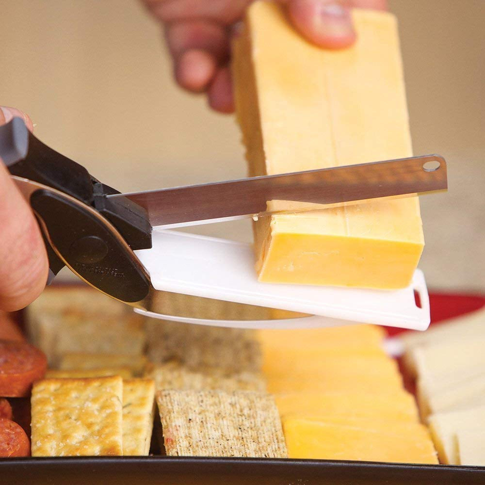 2-in-1 Clever Cutter Kitchen Scissors
