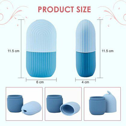 Silicone Ice Face Roller Massager