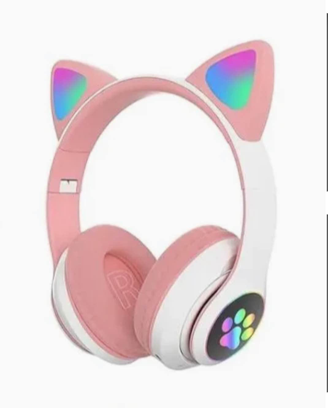 Cat Ear LED Bluetooth Headphones