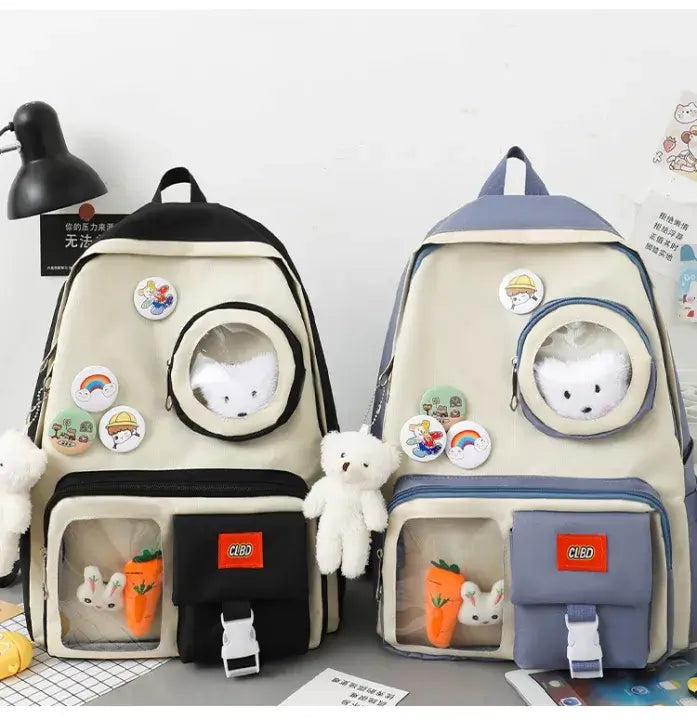 5-Piece Bunny Backpack Set