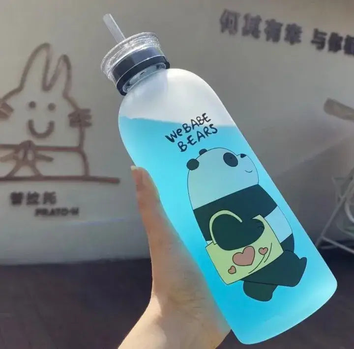 We Bare Bears 1000ml Water Bottle