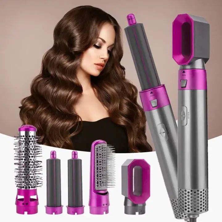 5-in-1 Hair Styler Hot Air Brush