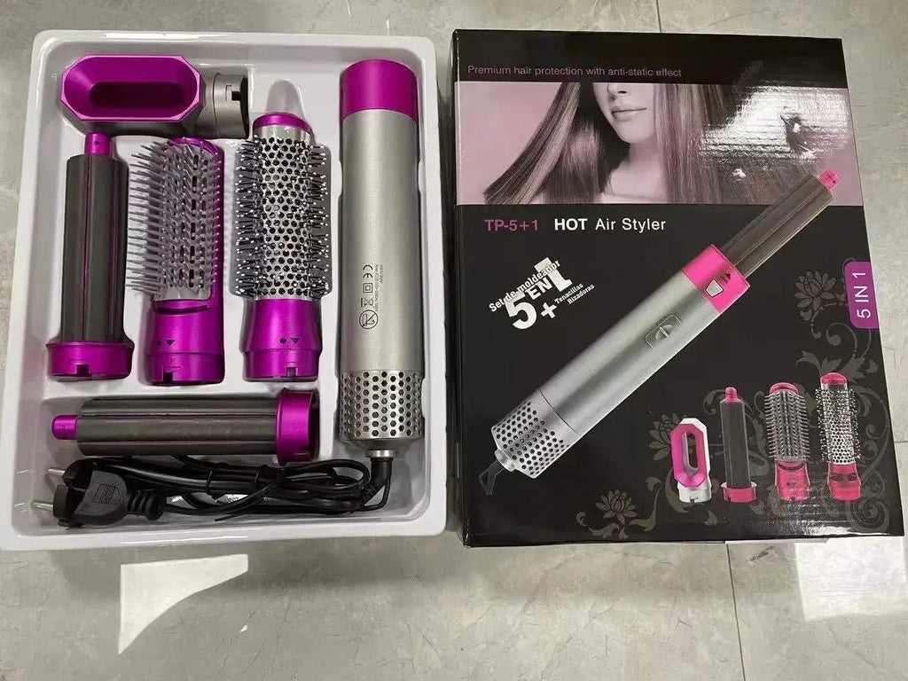 5-in-1 Hair Styler Hot Air Brush