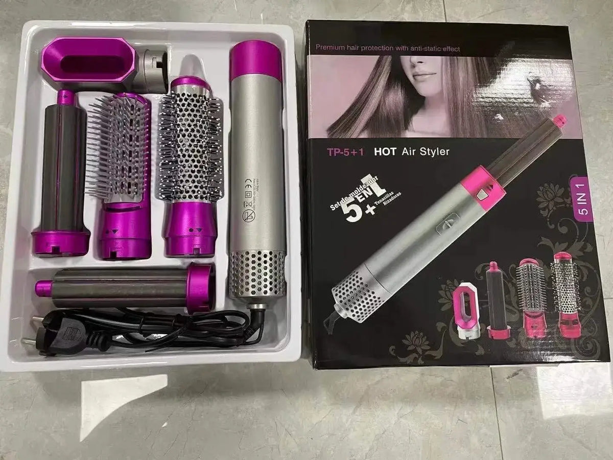 5-in-1 Hair Styler Hot Air Brush