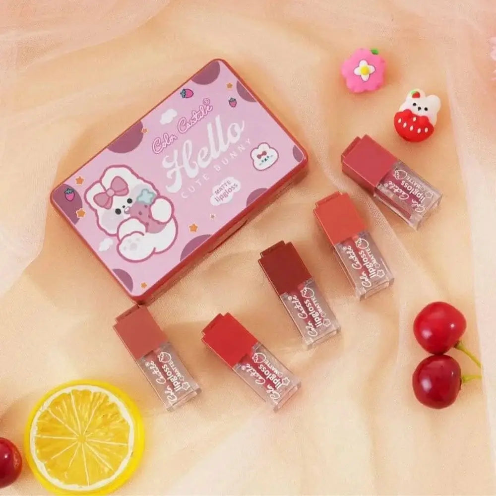 Color Castle 5-Piece Velvet Matte Lip Gloss Set