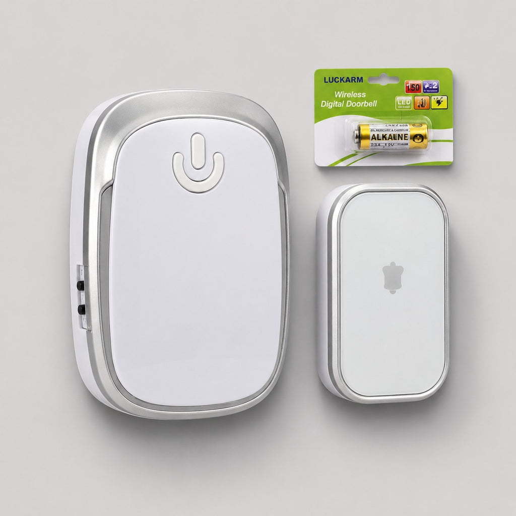 Luckarm Wireless Digital Doorbell – Easy Installation & Clear Sound