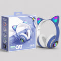 Cat Ear LED Bluetooth Headphones