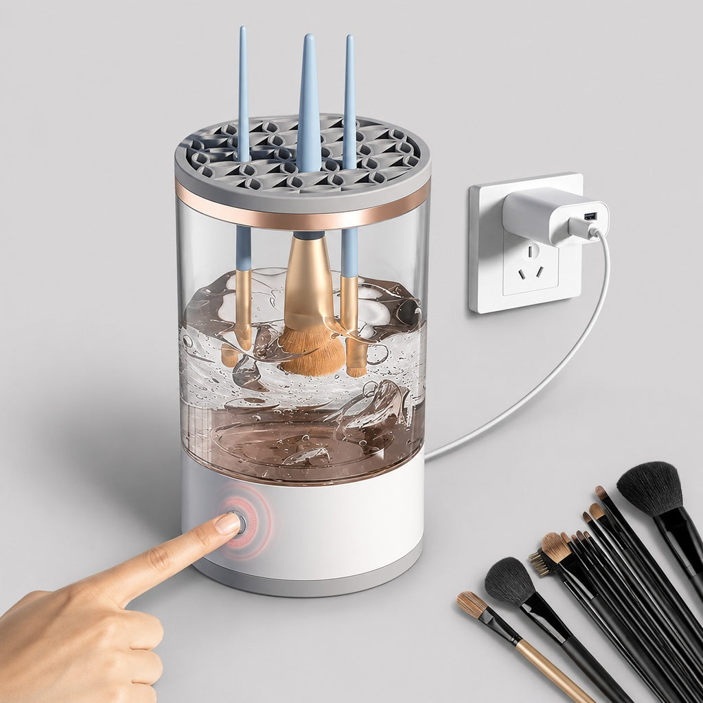 3-in-1 Electric Makeup Brush Cleaner
