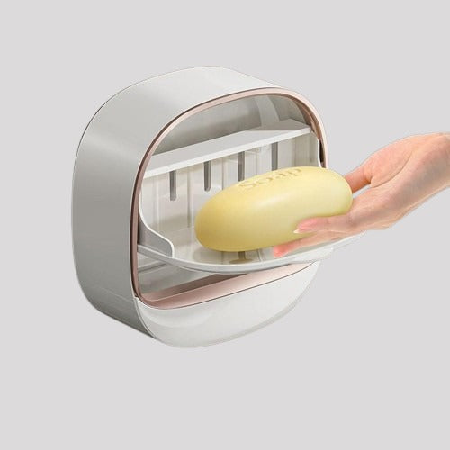 Wall Mounted Soap Holder Box