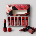 Fitme 6-Piece Velvet Matte Lipstick Set