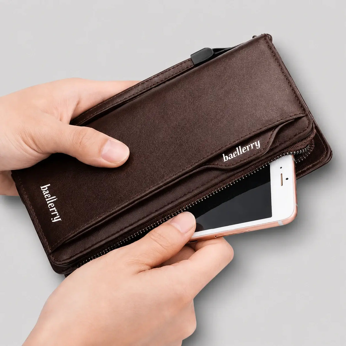 Balebaily Long Zipper Wallet