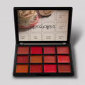 Mocallure 12-Color Lip Cream Palette – Matte & Velvet Finish