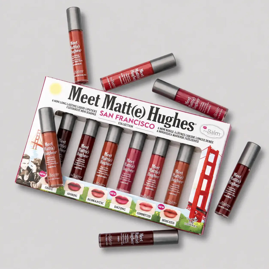 6-Piece High-Pigment Lip Gloss Set