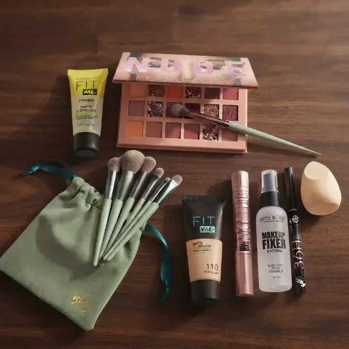9-Piece Complete Makeup Essentials Set