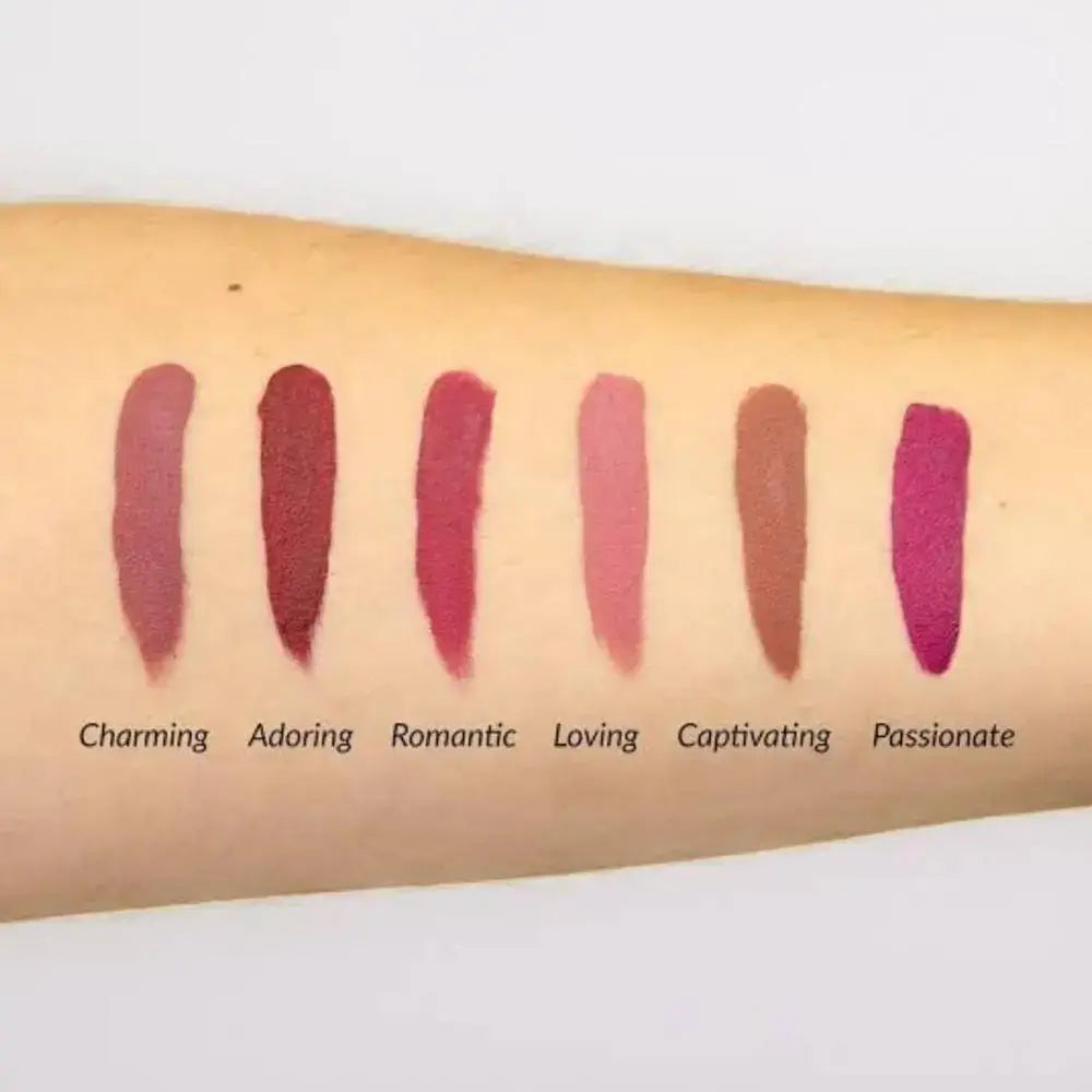 6-Piece High-Pigment Lip Gloss Set