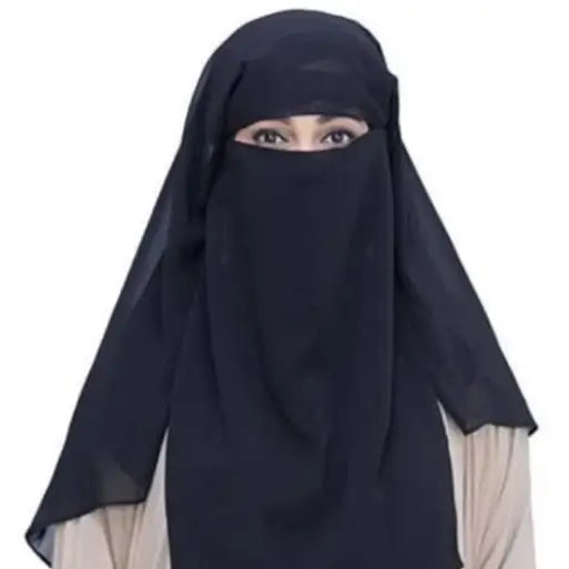 Triple-Layer Niqab for Women