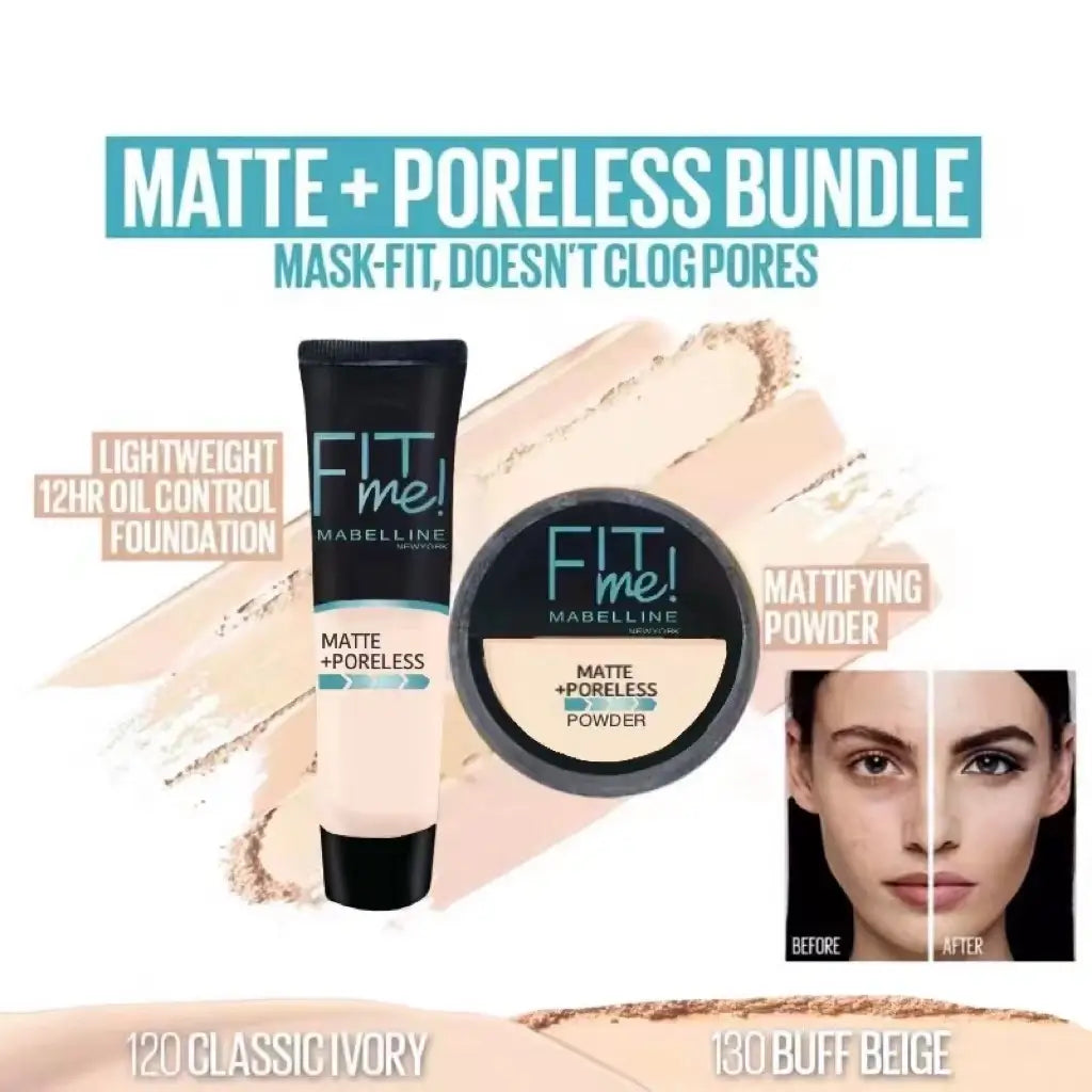 2-in-1 Foundation & Face Powder Combo