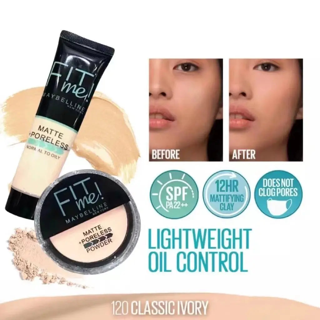 2-in-1 Foundation & Face Powder Combo