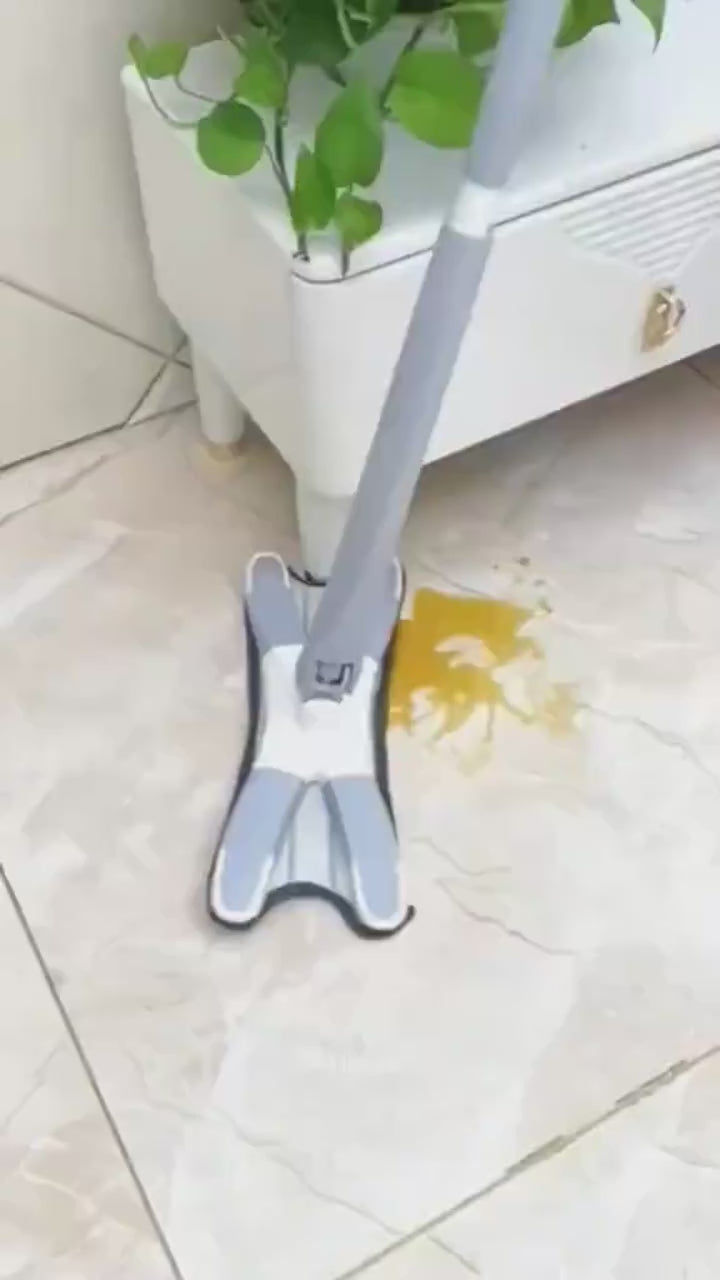 360° Rotating X Mop with Microfiber Pad