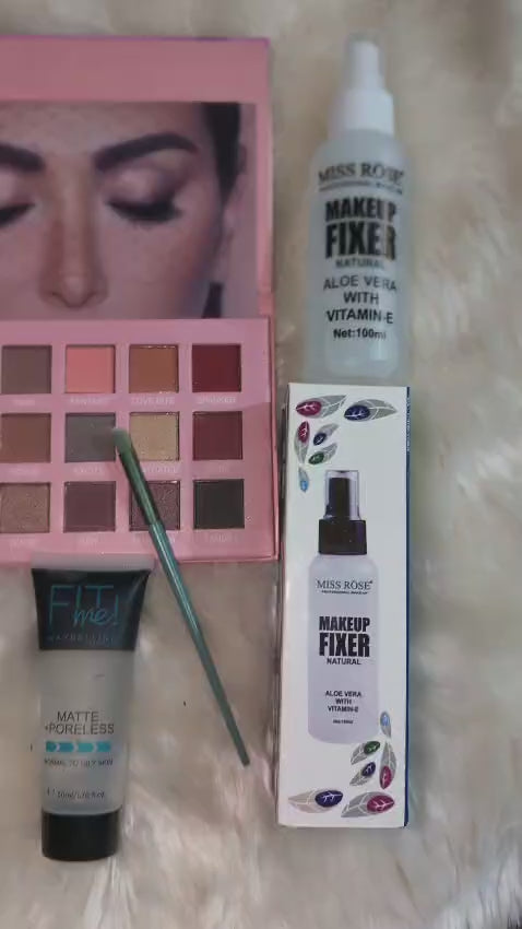 9-Piece Complete Makeup Essentials Set