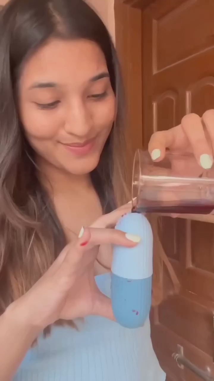 Silicone Ice Face Roller Massager