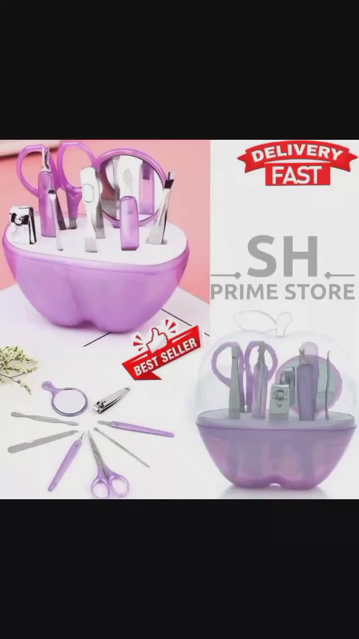 8-Piece Apple Manicure & Pedicure Kit