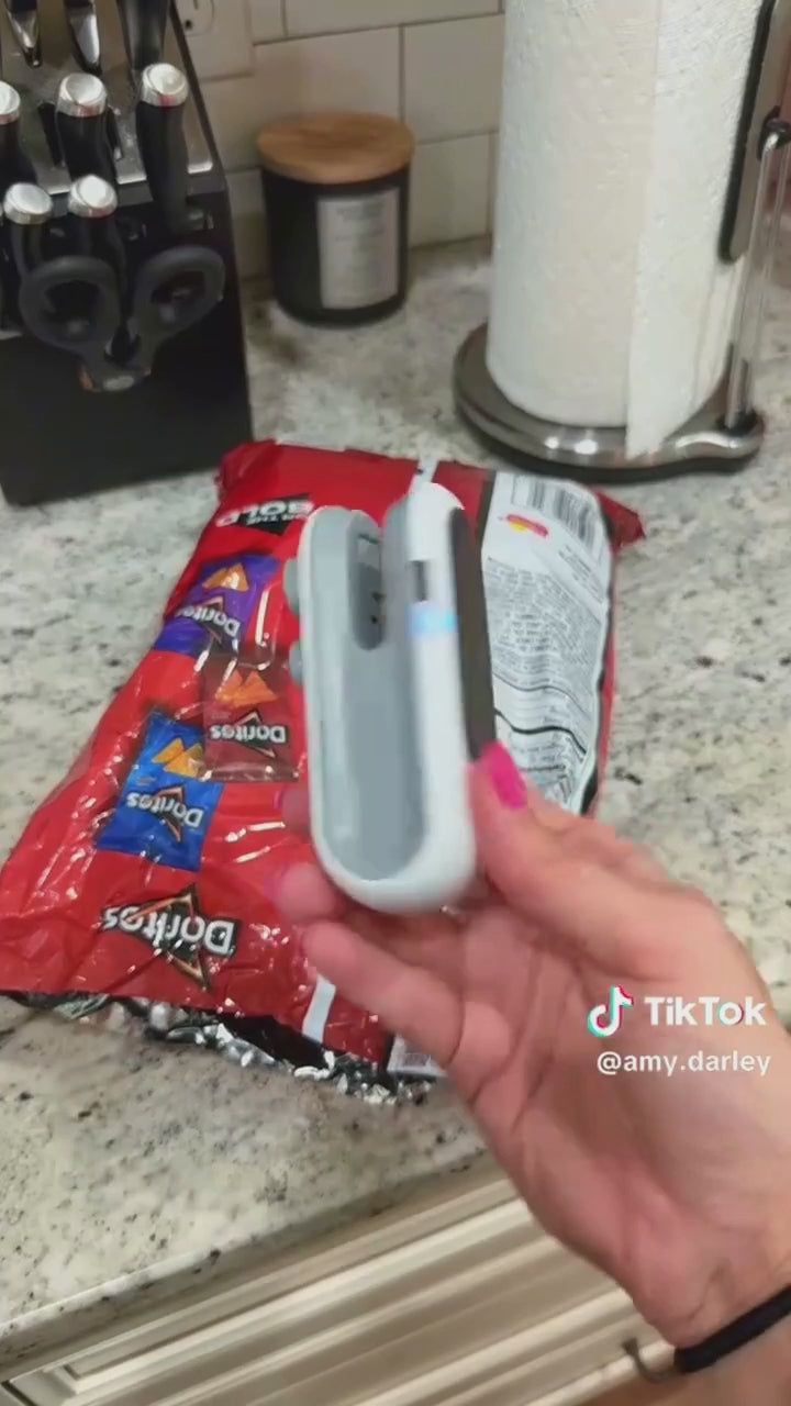 Rechargeable Mini Bag Sealer Cutter